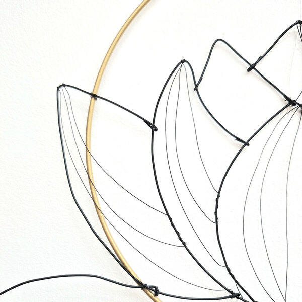 Décoration murale-Lotus 20 cm- – Image 4