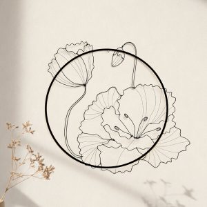 o-fil-des-reveries-de-nana-tableau-decoration-murale-decoration-interieur-artisanat-fait-main-BOX-COQUELICOT-25-CM